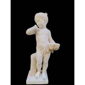 White Marble Sculpture. Italy, Early 19th Century