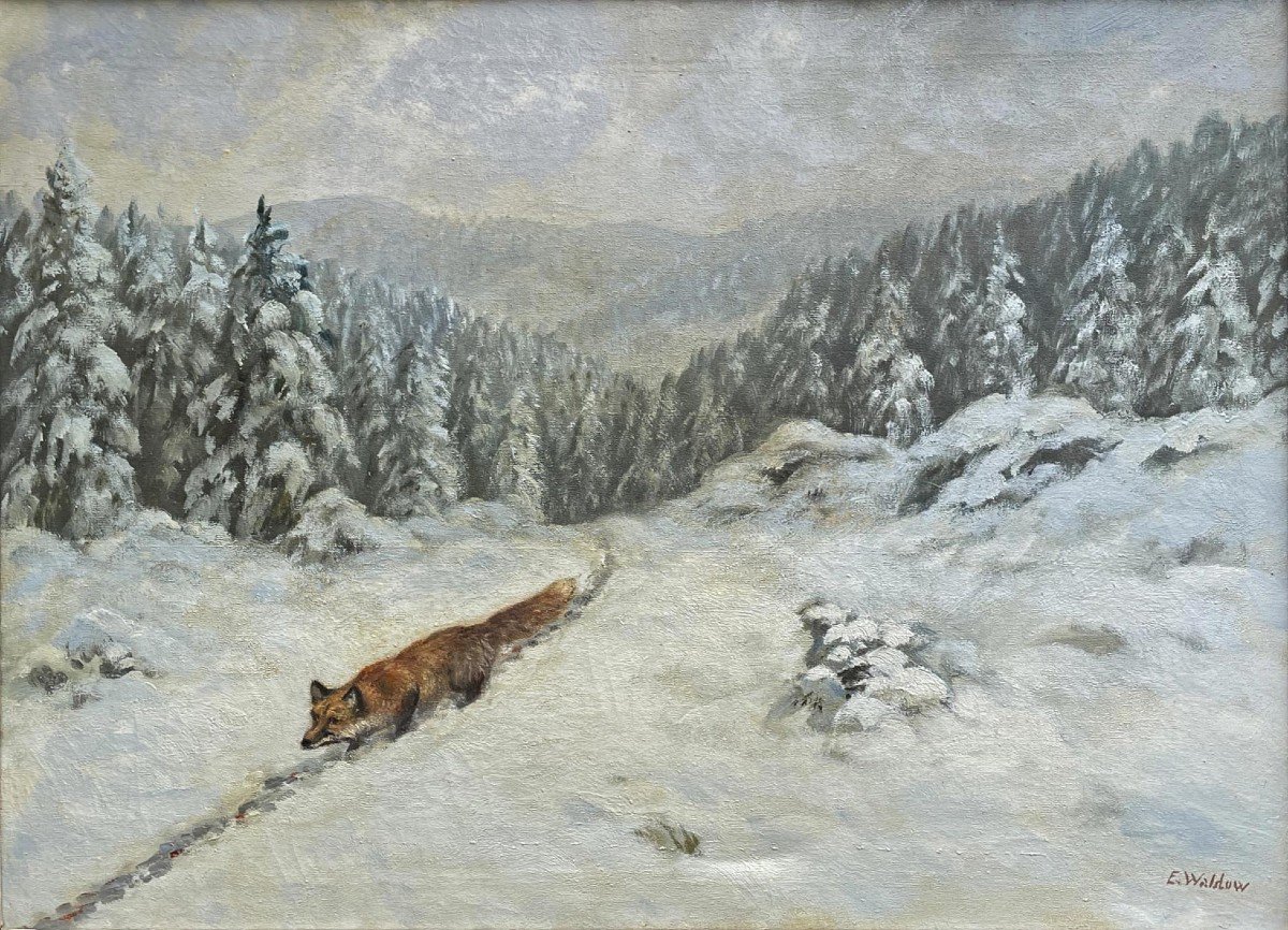 Erwin Waldow - Fox In The Snow -photo-2