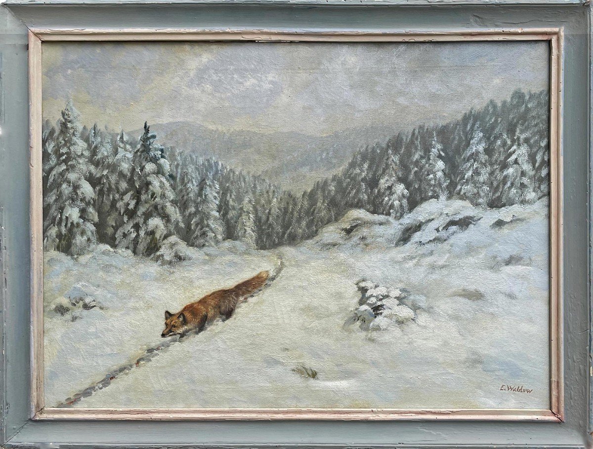 Erwin Waldow - Fox In The Snow 
