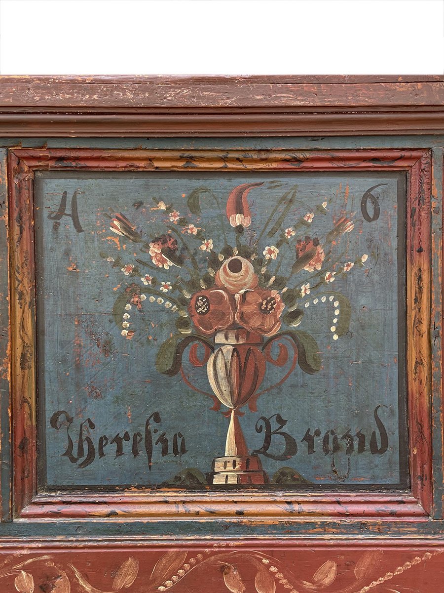 Painted Tyrolean Chest-photo-3