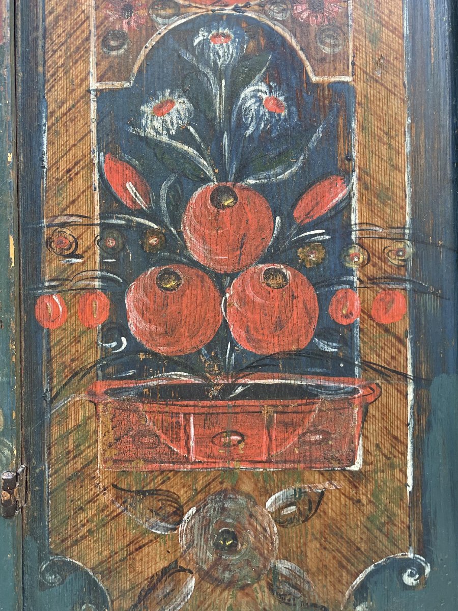 Armoire Peinte en Bleu Ottanio-photo-6