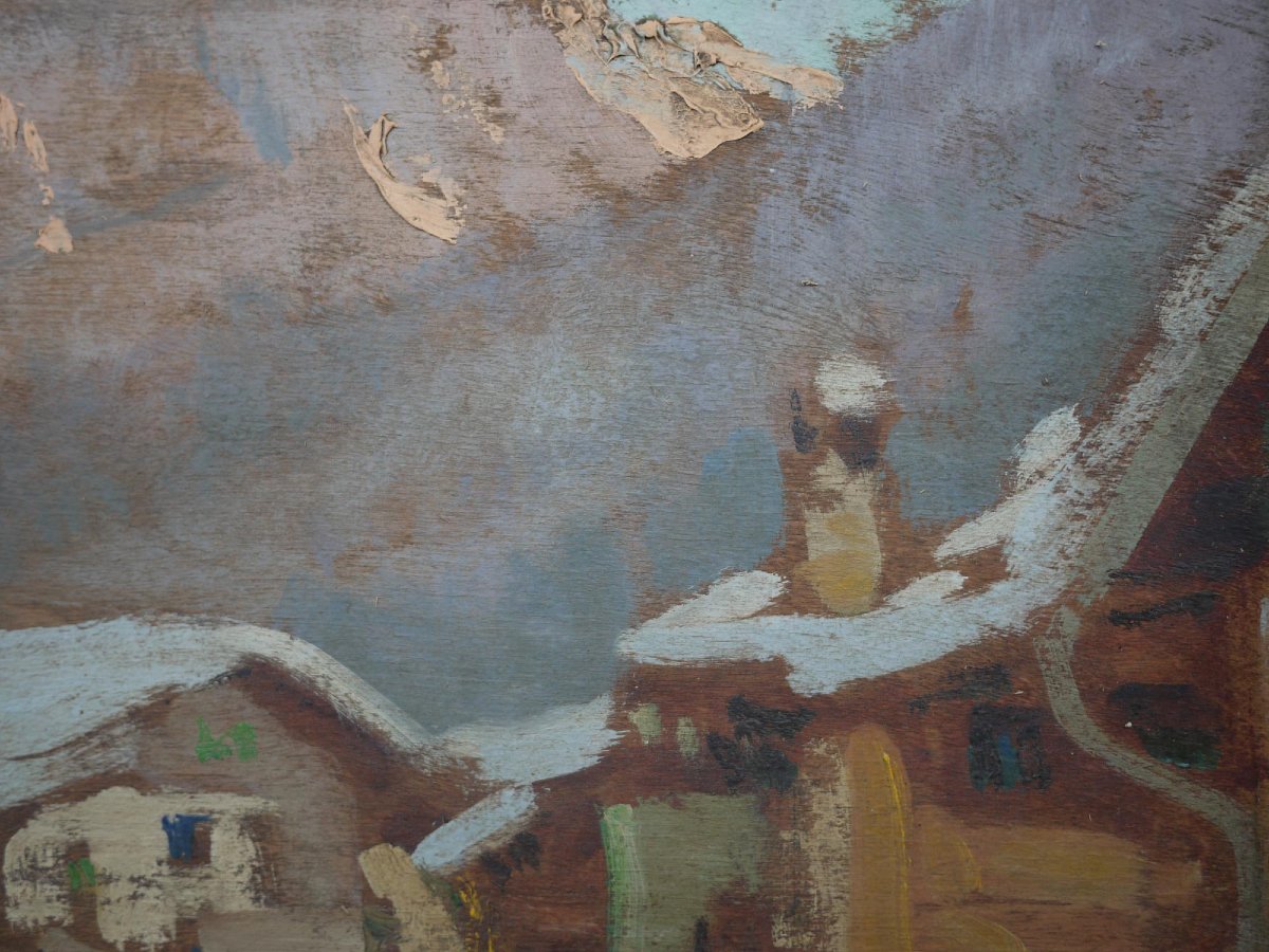 Winter Landscape In Vigo Di Fassa -photo-2