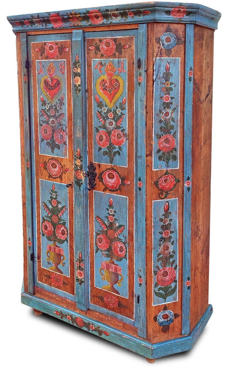 Painted Cupboard From Bad Tölz – 1841-photo-2