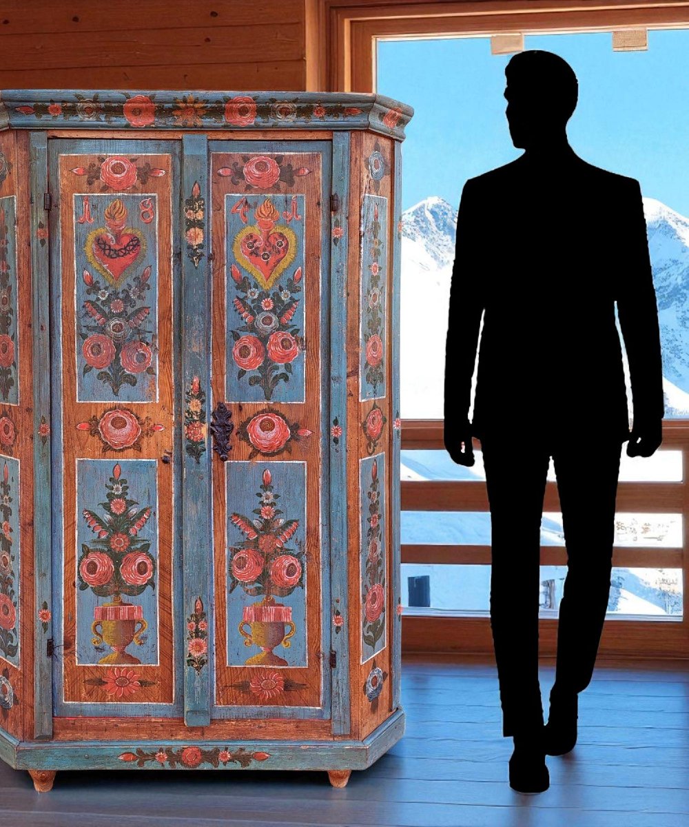 Painted Cupboard From Bad Tölz – 1841-photo-4