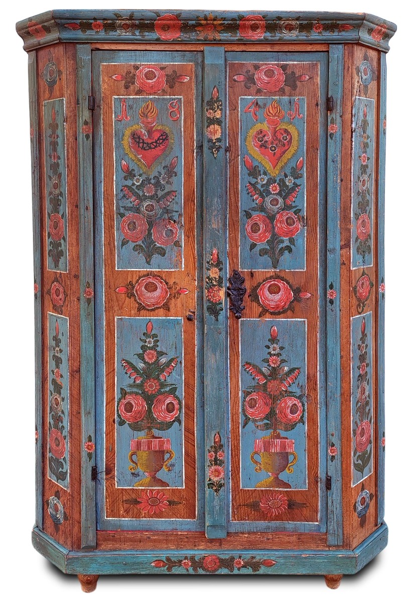 Painted Cupboard From Bad Tölz – 1841