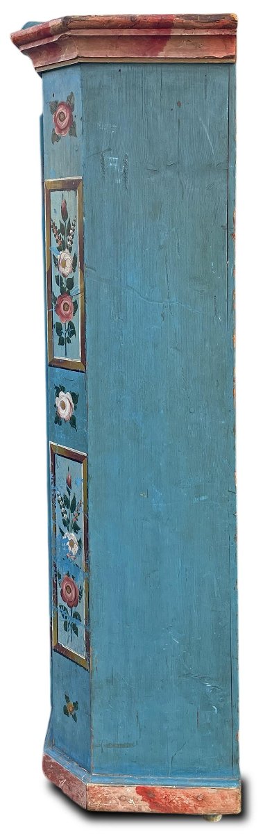 Armoire peinte datée de 1843-photo-1