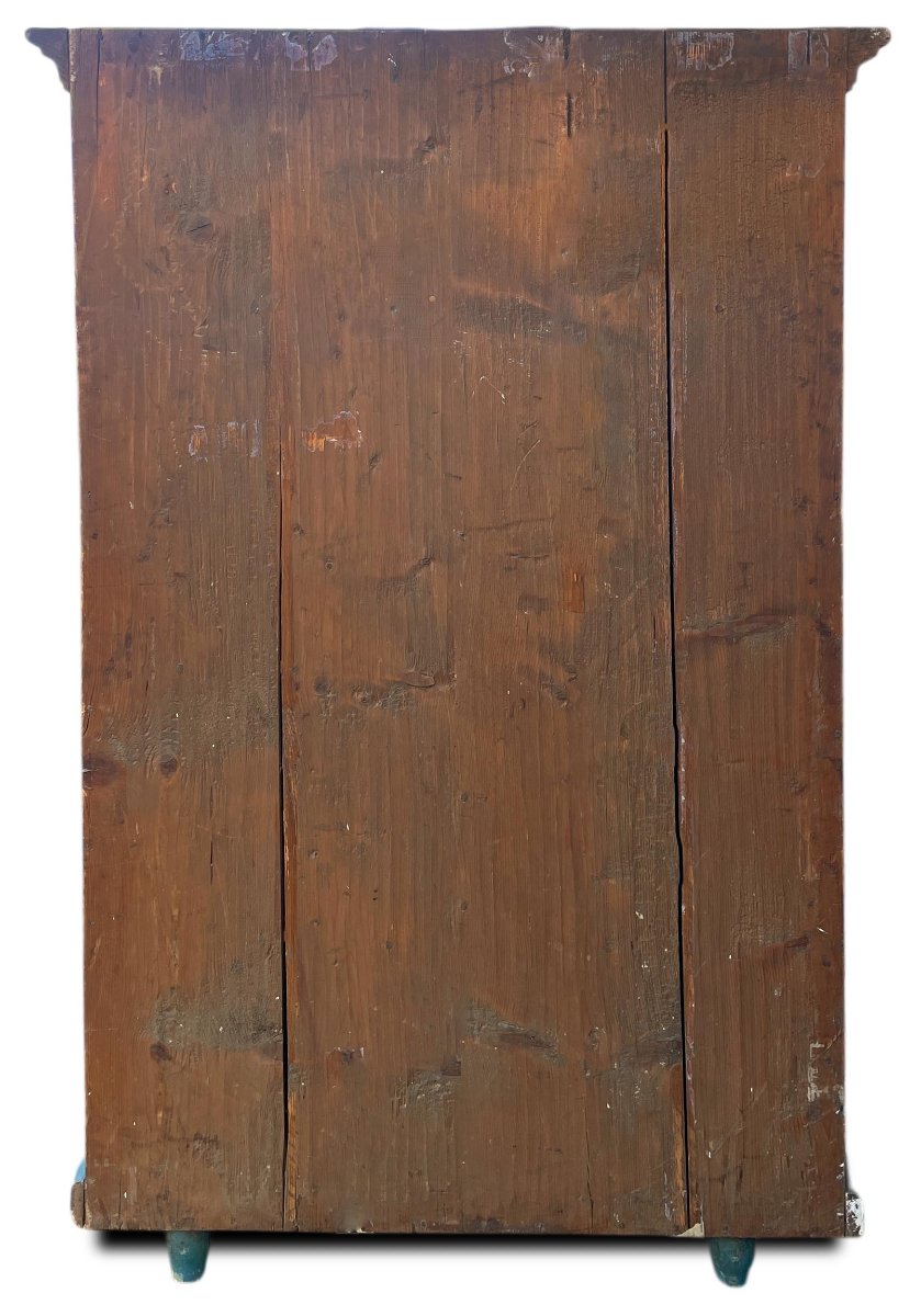 Armoire peinte datée de 1843-photo-8