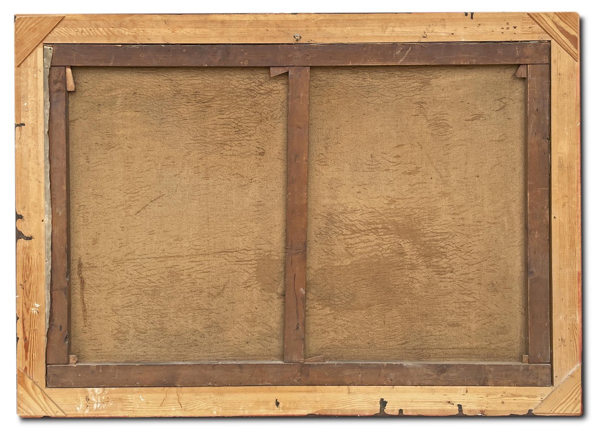 "Tirecorne, Courmayeur", Huile sur Toile-photo-8