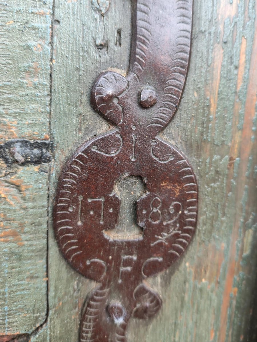 Armoire tyrolienne peinte  -photo-5