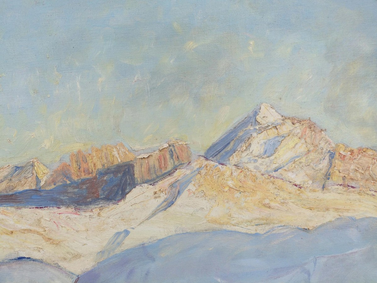 Coucher de soleil sur les Dolomites – Emil Donat-photo-2