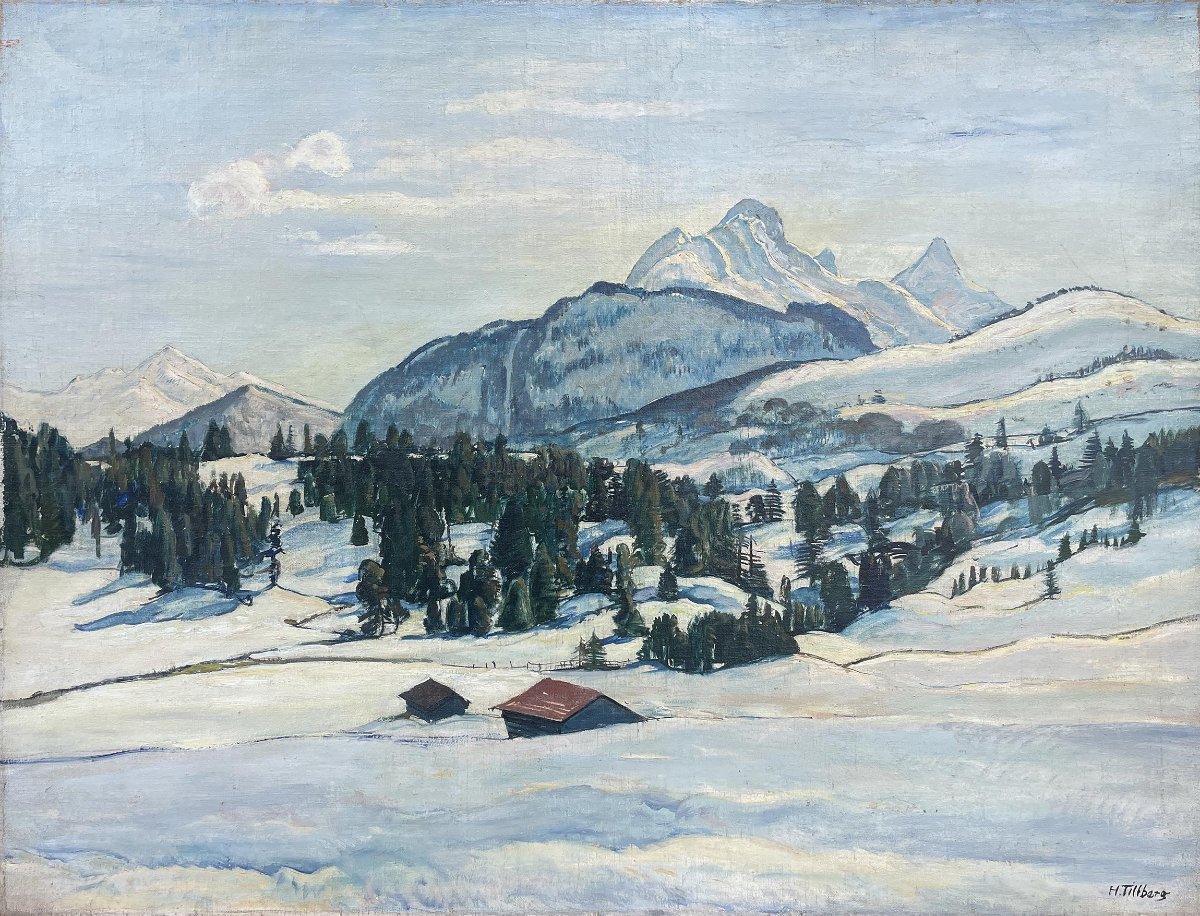 Snowy Alpine Landscape – Harald Tillberg-photo-3