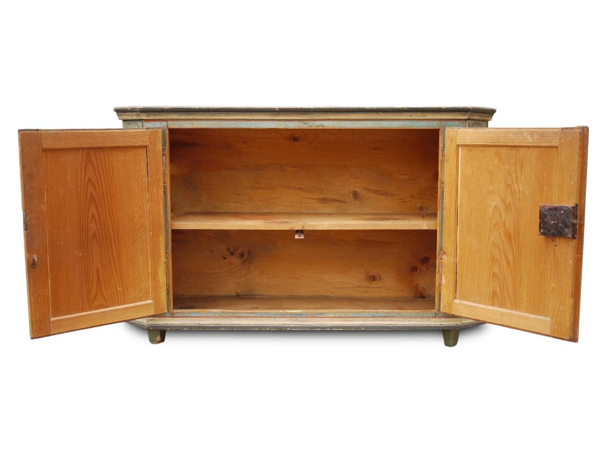 Painted Tyrolean Sideboard, Circa 1820-photo-1