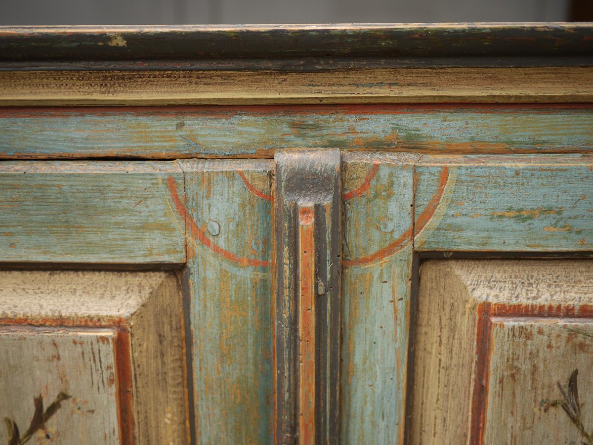 Painted Tyrolean Sideboard, Circa 1820-photo-5