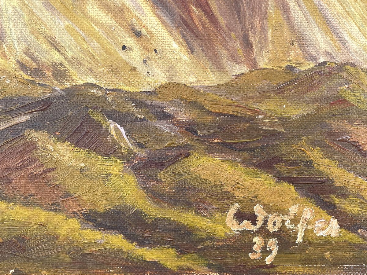 Les Tre Cime di Lavaredo - Tableau de montagne-photo-1