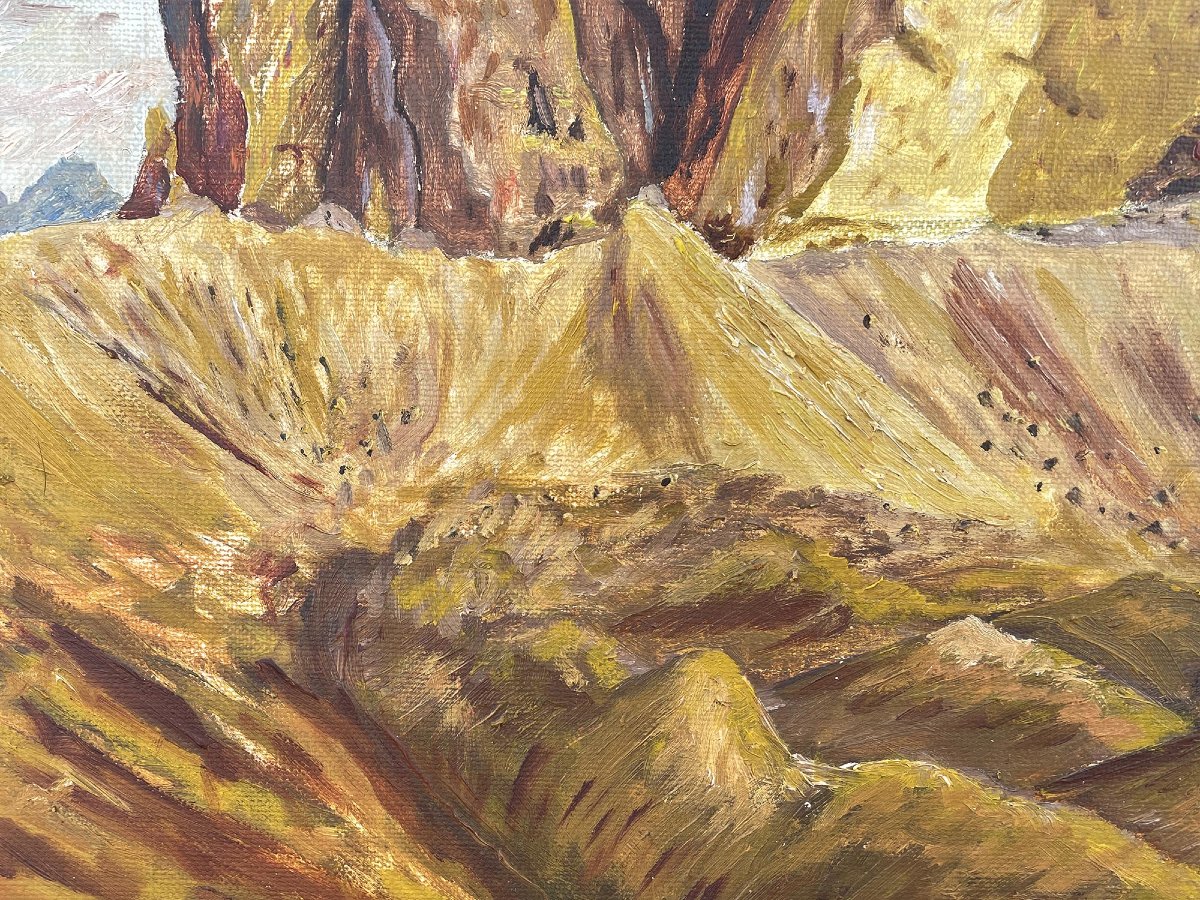 Les Tre Cime di Lavaredo - Tableau de montagne-photo-7