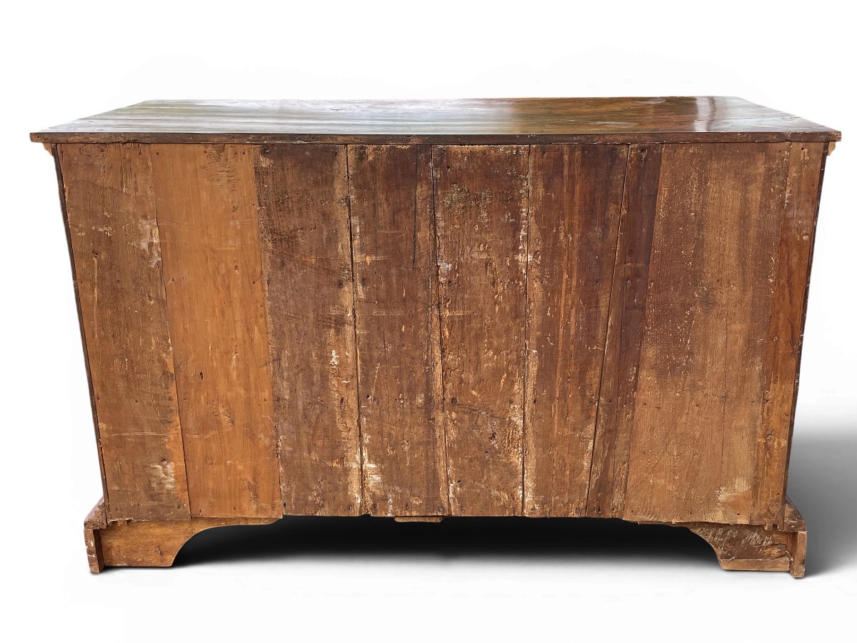 Commode Italienne ancienne en noyer-photo-6