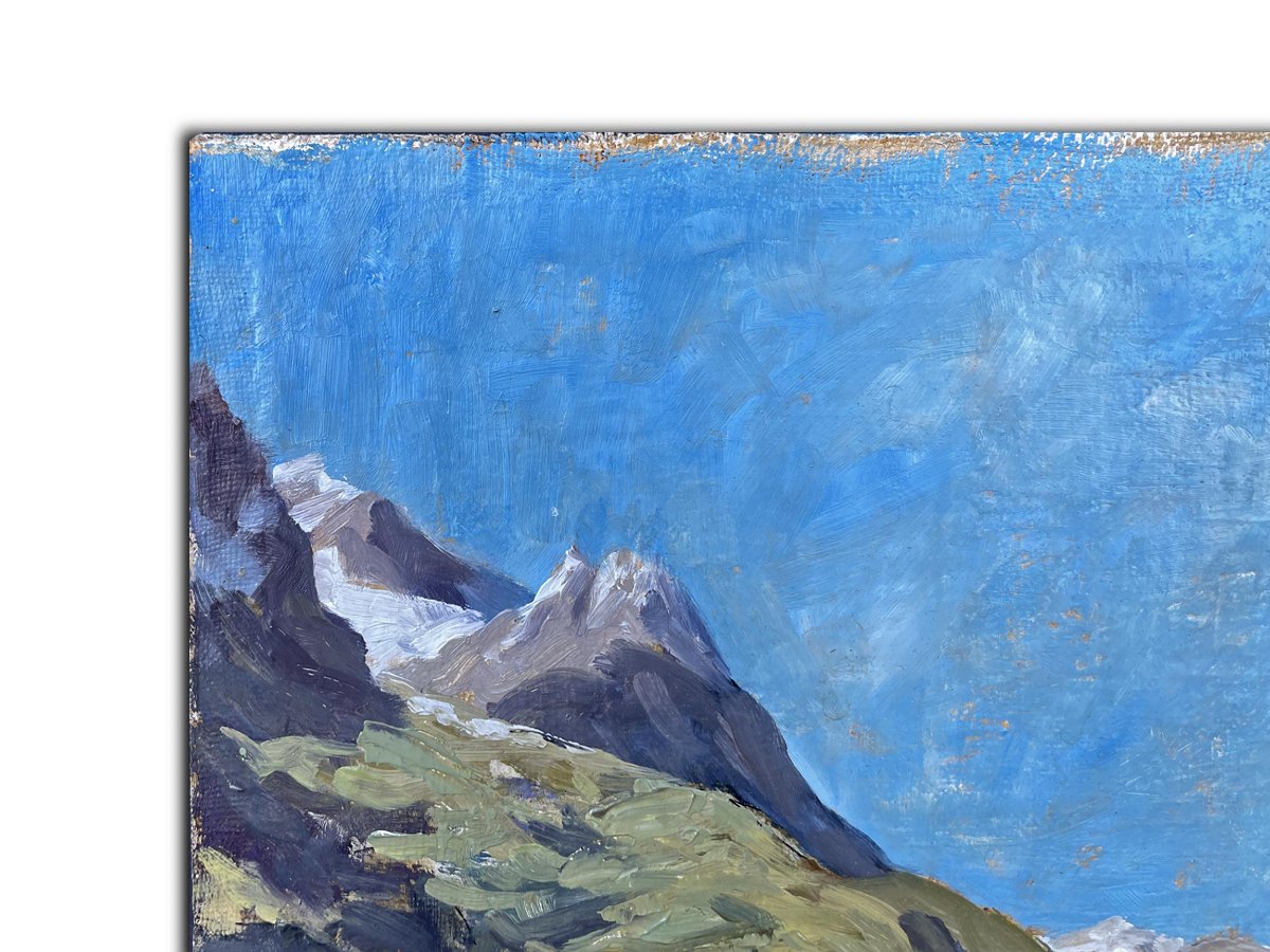 Mountain Landscape Painting-photo-3
