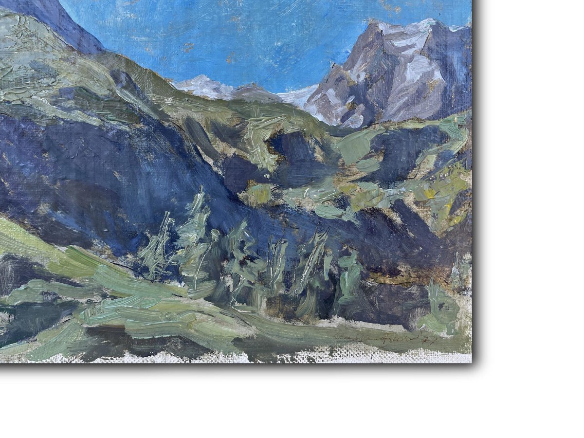 Mountain Landscape Painting-photo-1