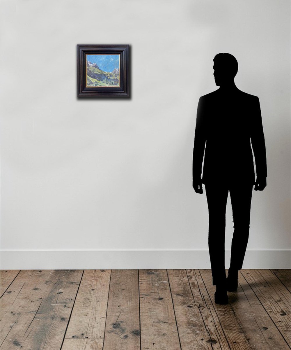 Mountain Landscape Painting-photo-4