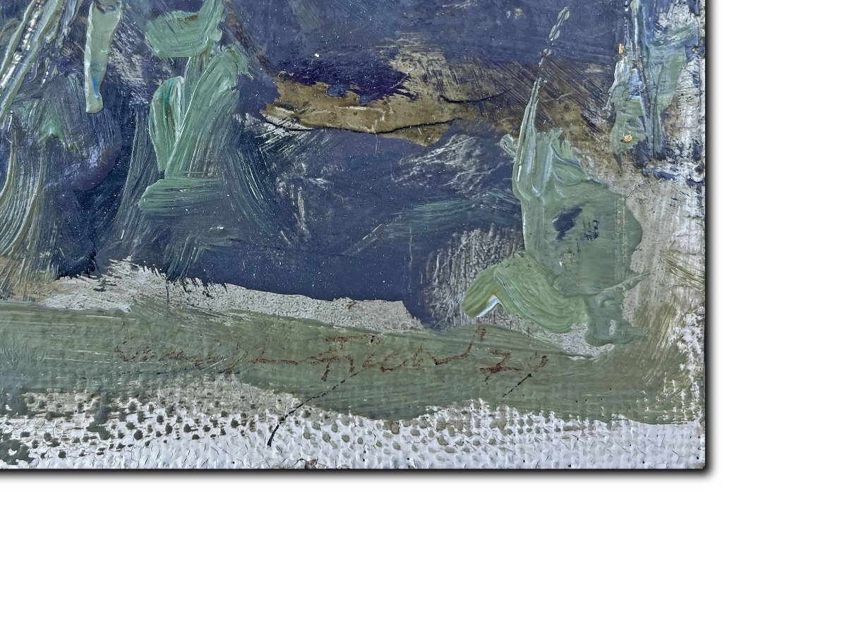 Mountain Landscape Painting-photo-6