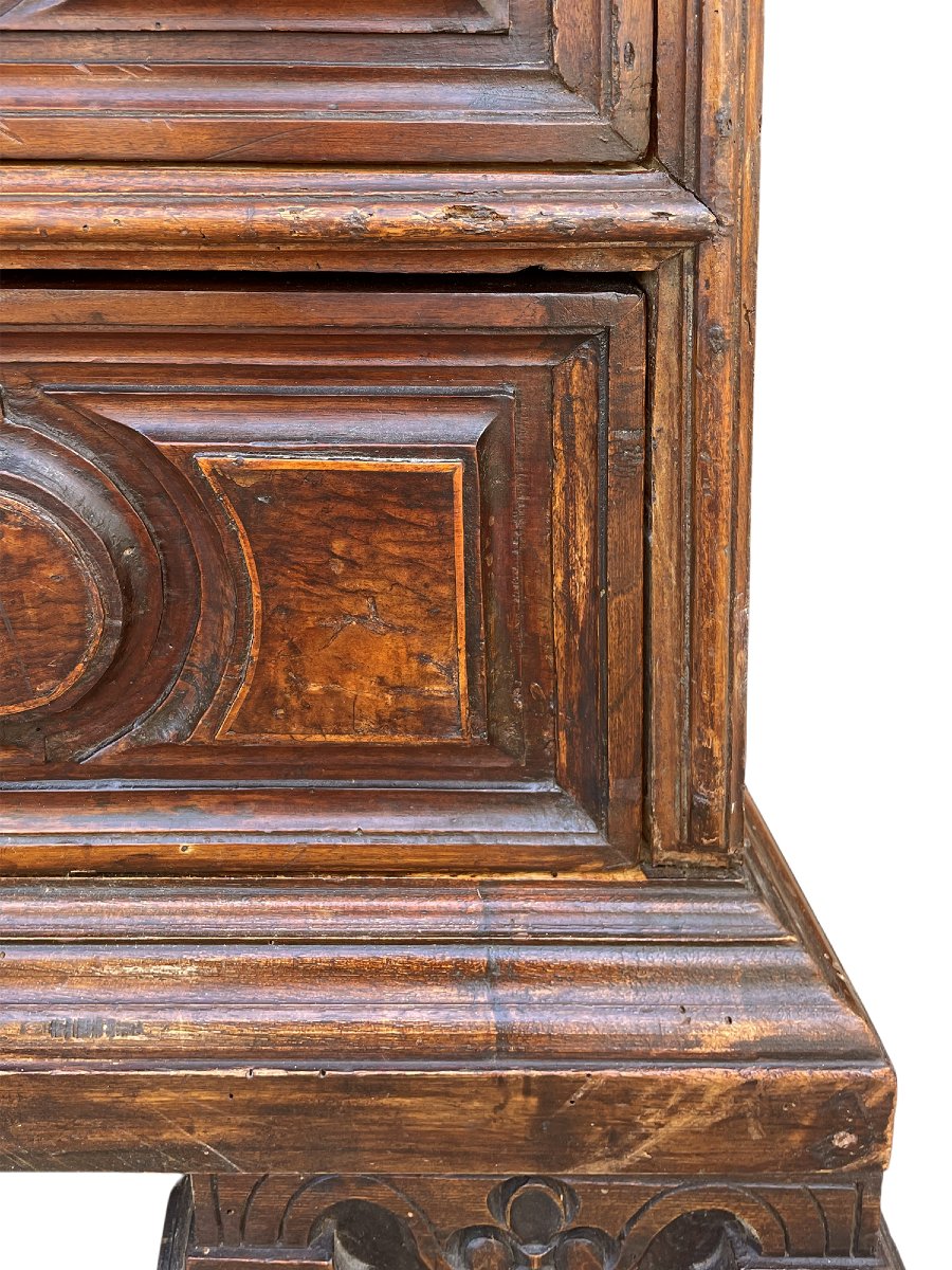 17th-century Friulian “canterano” Chest Of Drawers In Walnut-photo-3