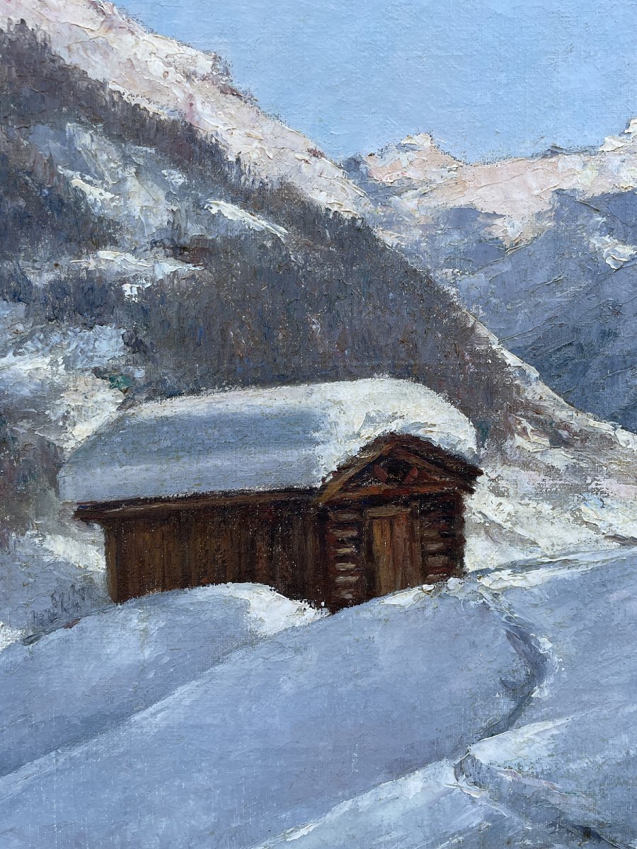 Paysage Enneigé, Klosters Cavadurli, Silvretta, Suisse – Clément Castelli-photo-3