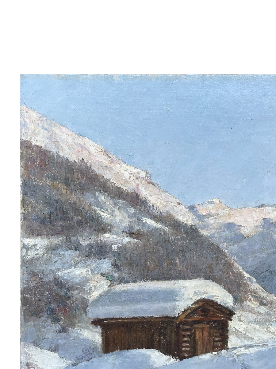 Paysage Enneigé, Klosters Cavadurli, Silvretta, Suisse – Clément Castelli-photo-4