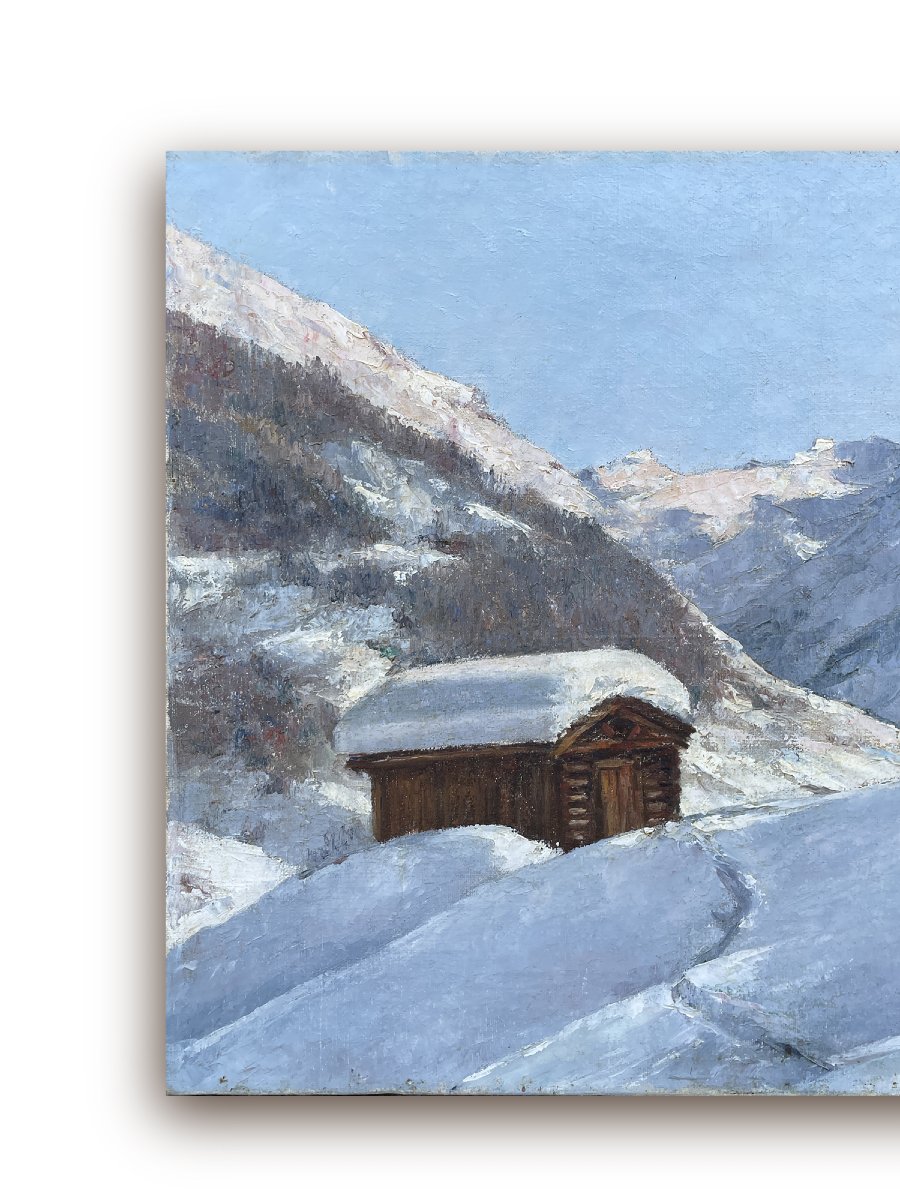 Paysage Enneigé, Klosters Cavadurli, Silvretta, Suisse – Clément Castelli-photo-7