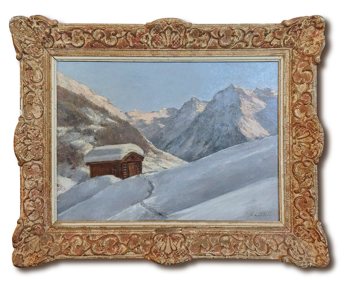 Paysage Enneigé, Klosters Cavadurli, Silvretta, Suisse – Clément Castelli