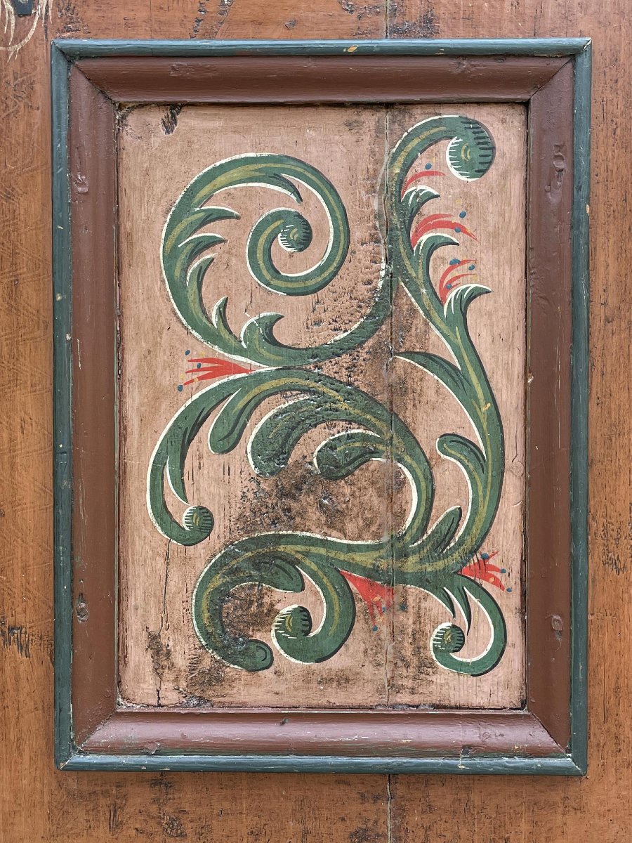Armoire Peinte Tyrolienne  -photo-4