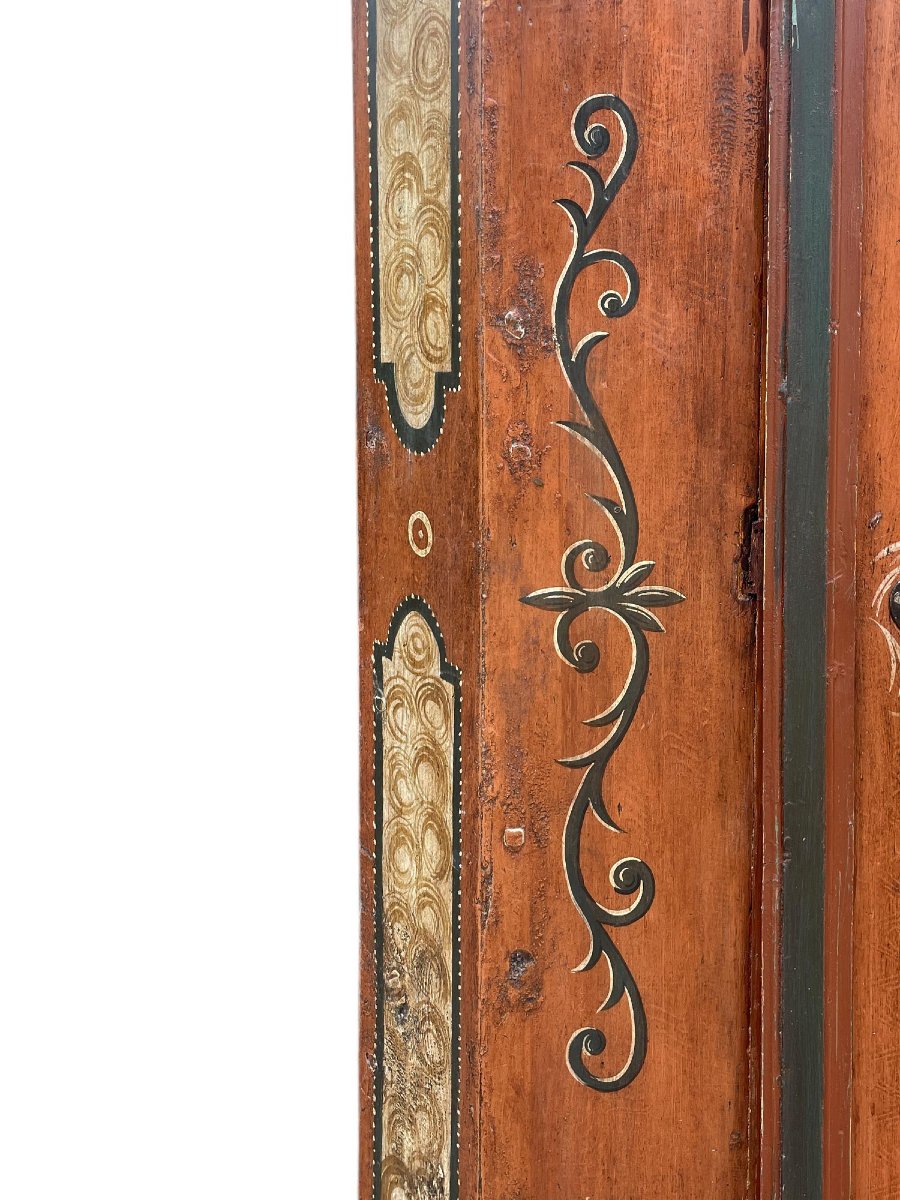 Armoire Peinte Tyrolienne  -photo-2