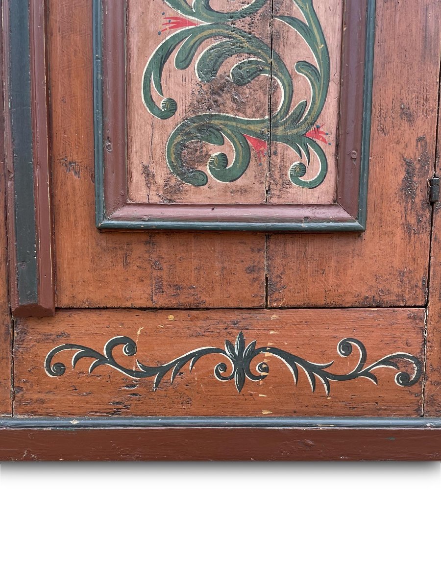 Armoire Peinte Tyrolienne  -photo-4