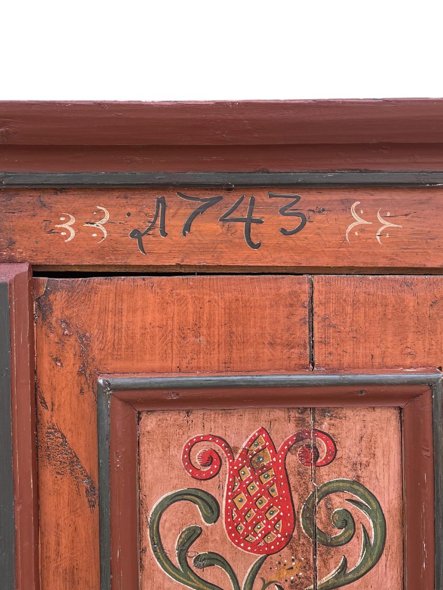 Armoire Peinte Tyrolienne  -photo-6