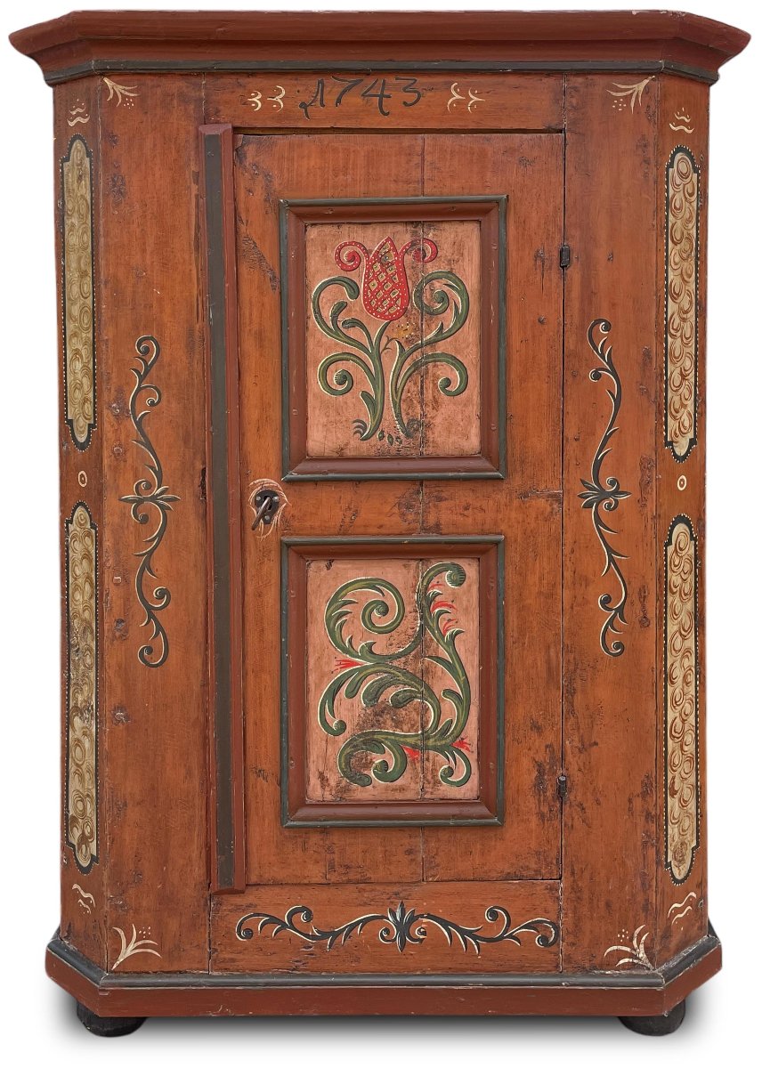 Armoire Peinte Tyrolienne  