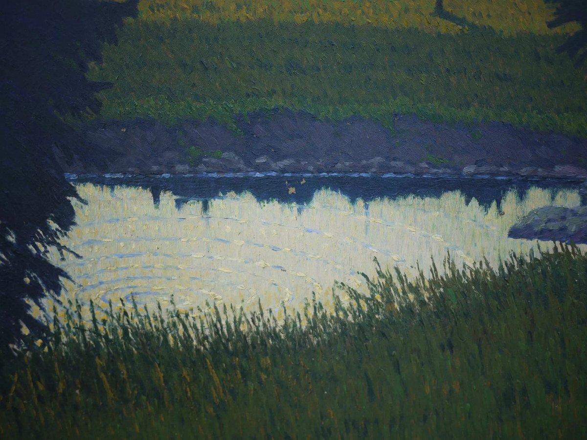 Bahndorf, Heribert - Paysage Lacustre-photo-1