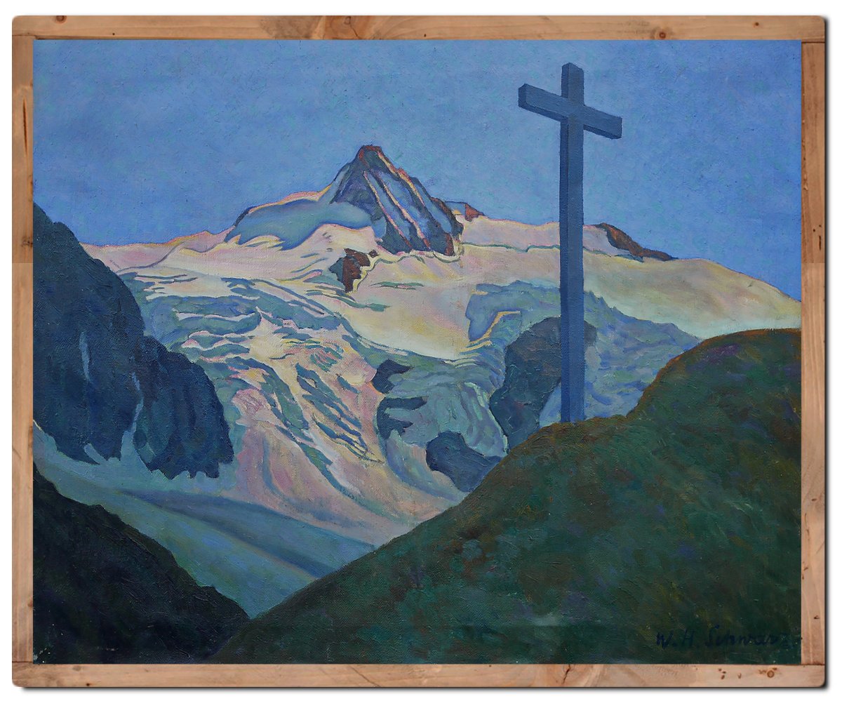 Grossglockner, Alpes autrichiennes, Willi Hans Schwarz