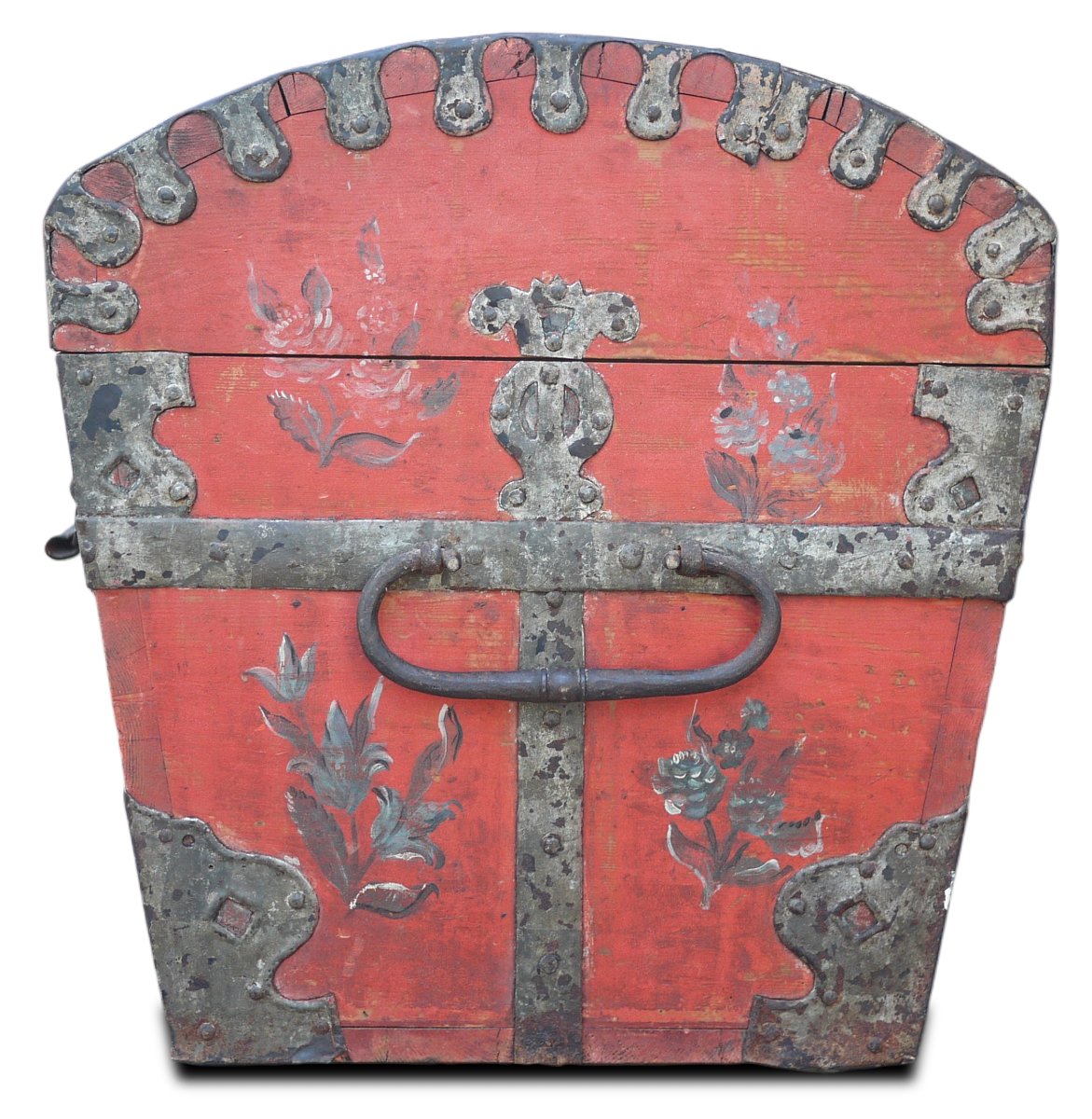 Painted Chest Dated 1704-photo-7