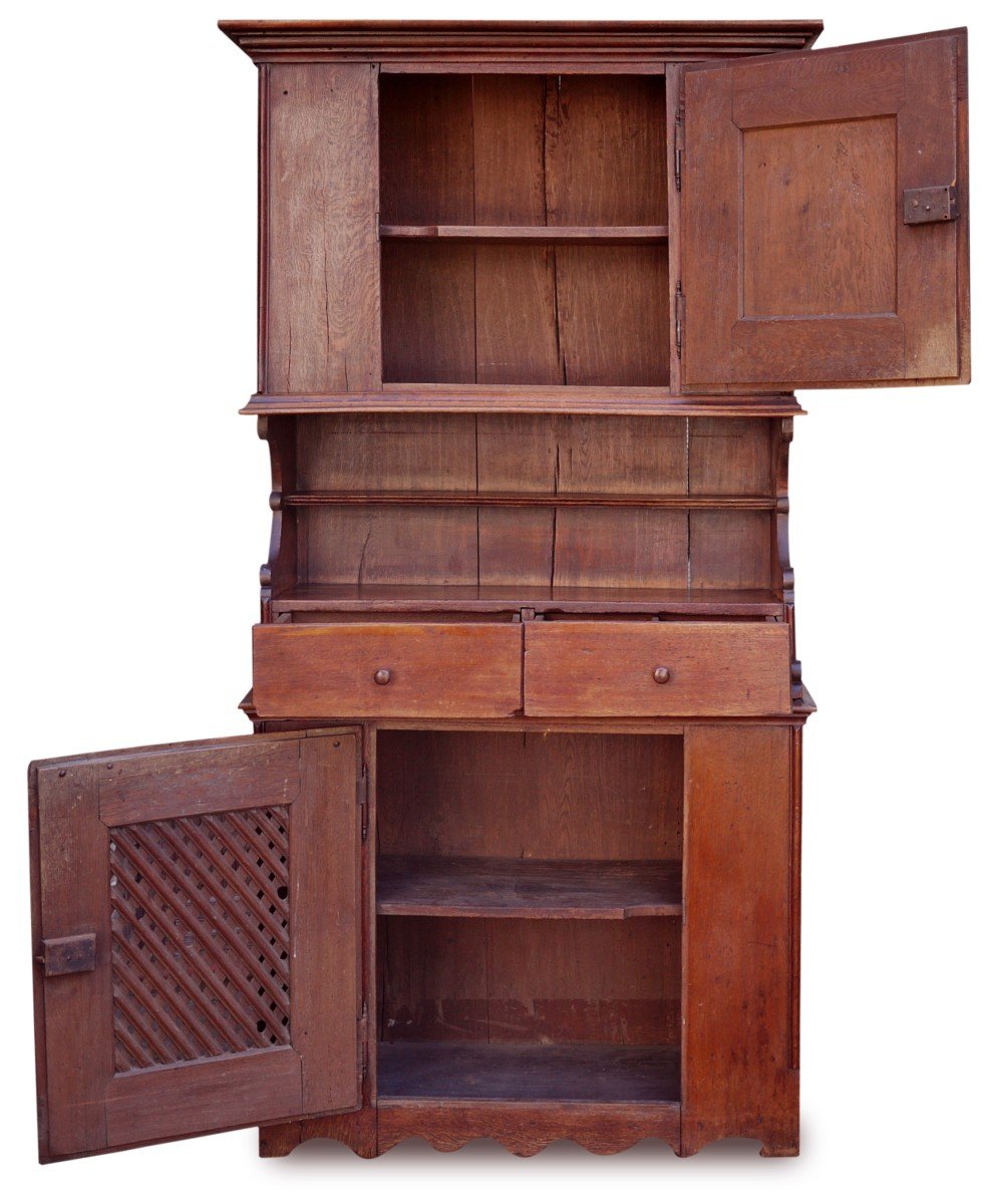 18th Century Swiss Oak Buffet-photo-4