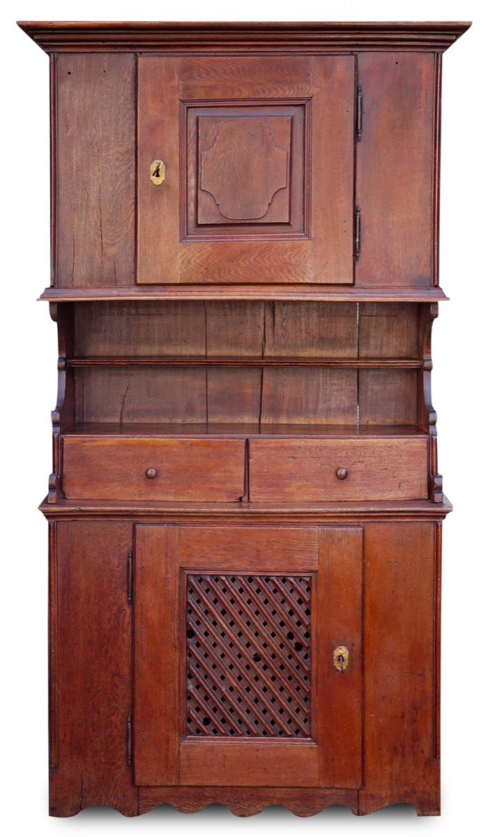 18th Century Swiss Oak Buffet