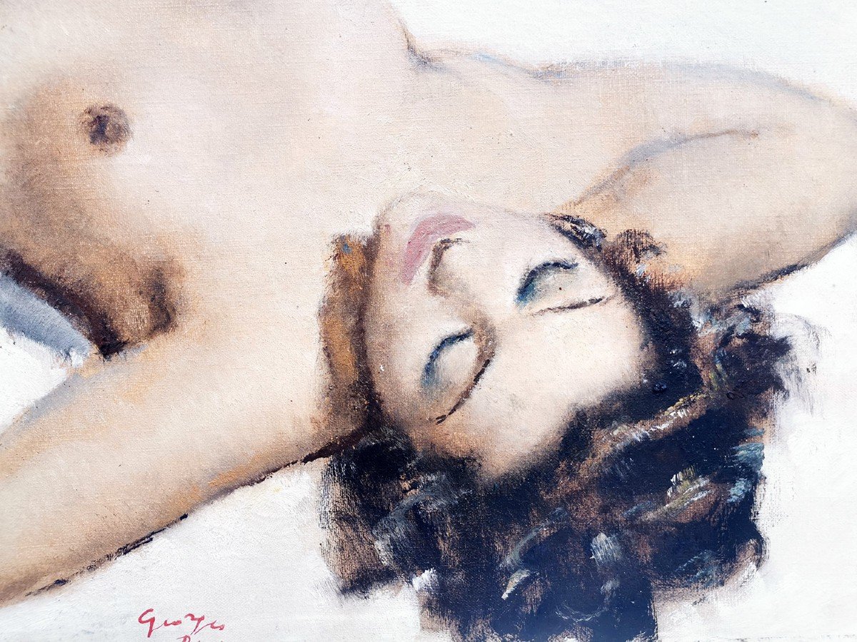 Lying Nude - Georges Pierre Guinegault (1893 - 1983)-photo-2