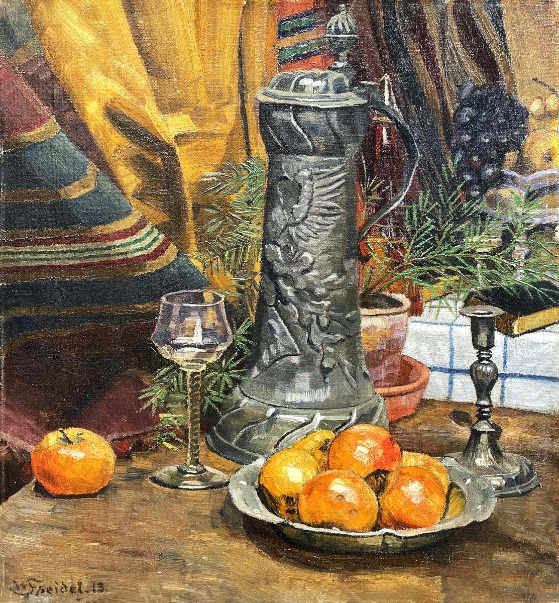 Still Life With Apples - Walter Speidel-photo-4