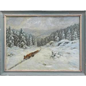 Erwin Waldow - Fox In The Snow 