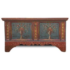 Painted Tyrolean Chest
