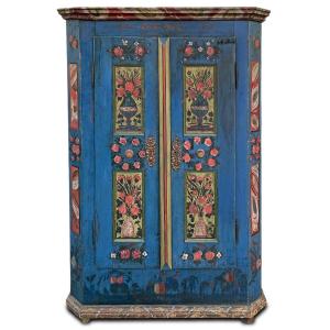 Painted Cupboard Dated 1850