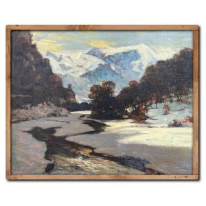 Hiver dans la gorge de Chegem – A. Ostryakin