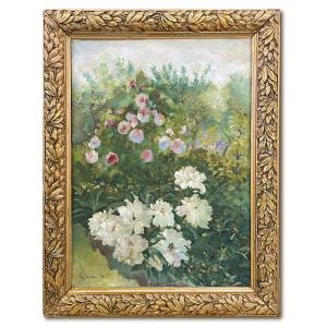 Blooming Garden – Alexandre Guelle – 1911 – Oil On Canvas 
