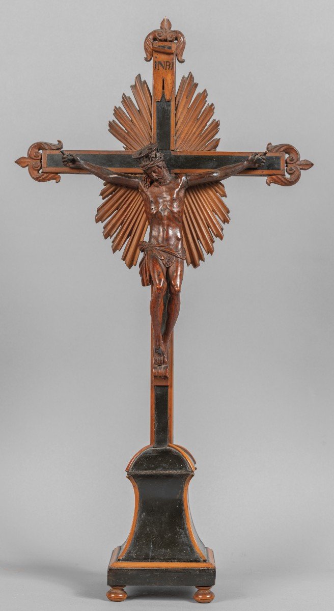 Sculpture Representing Christ On The Cross