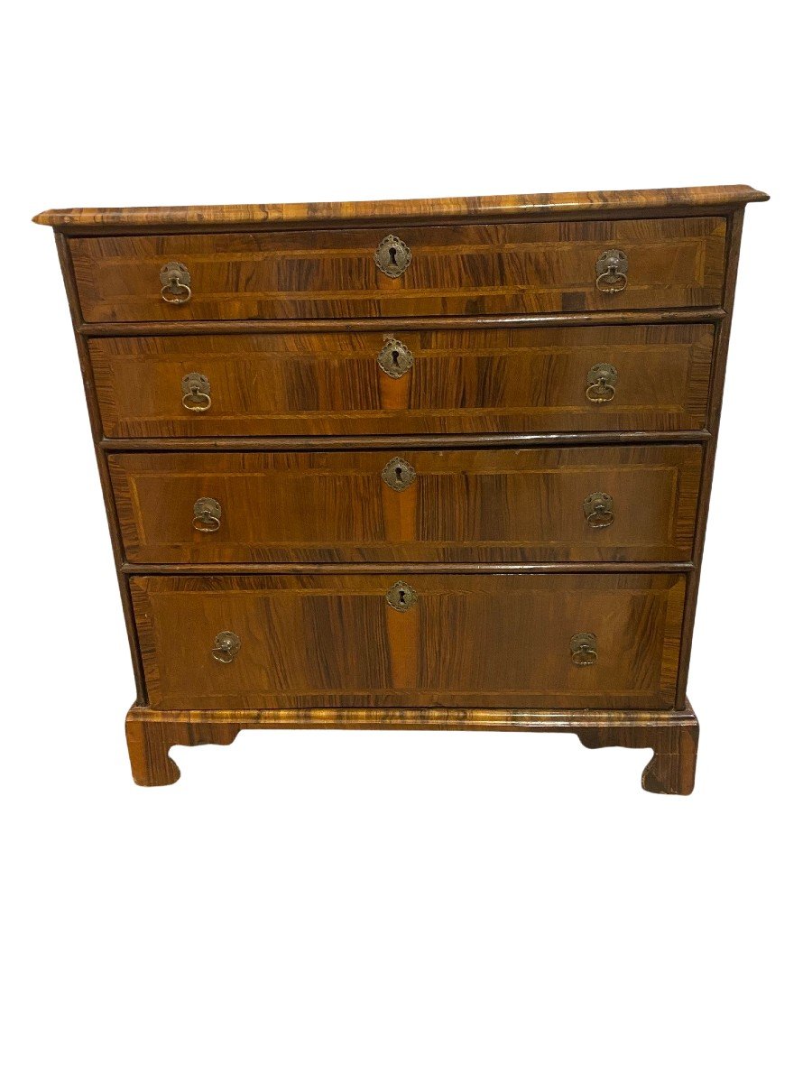 Small English Dresser With Rosewood Veneer-photo-2
