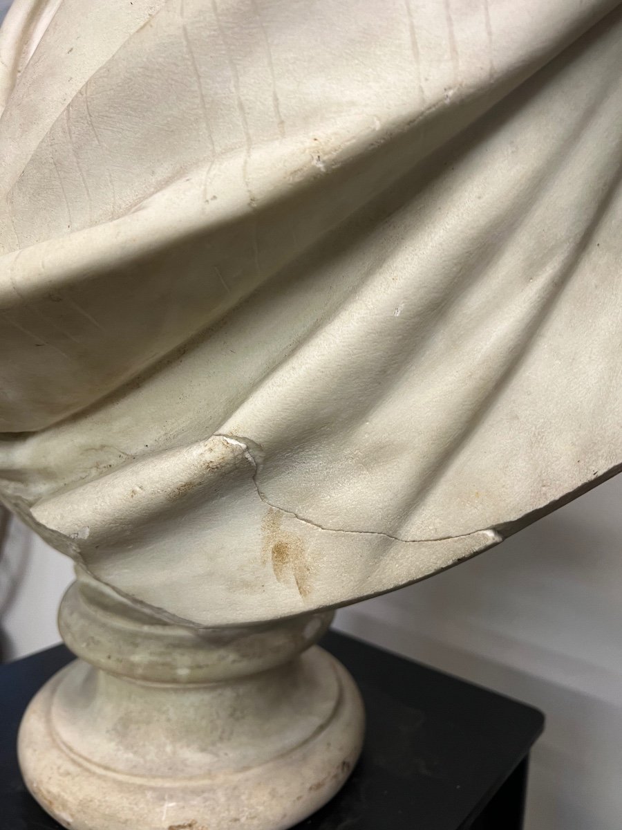 White Marble Bust-photo-2