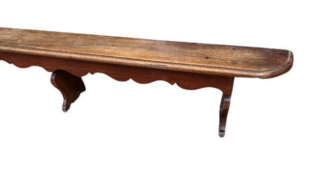 banc avec 3 supports en noyer-photo-3